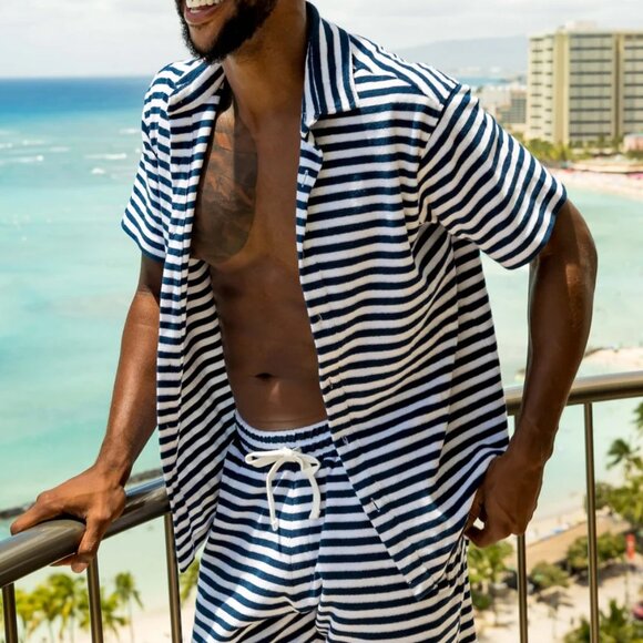 Kenny Flowers Short Sleeve Terry Shirt - size small - Picture 1 of 5